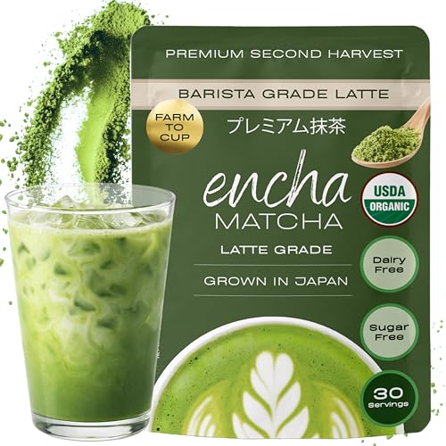Matcha Powder Barista Grade Latte Organic Matcha Powder (2.12 Ounce)