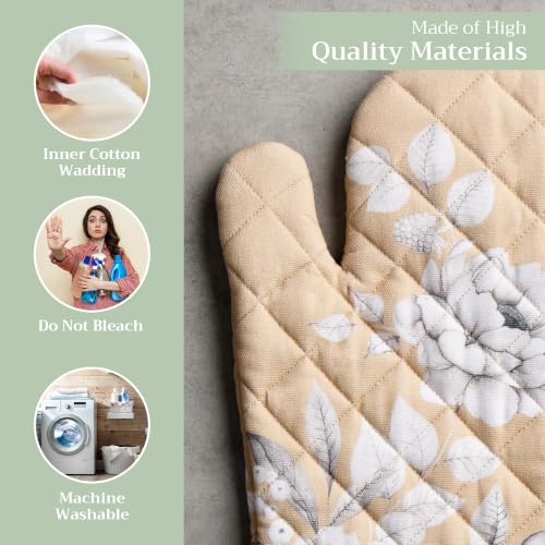 Maison d'Hermine Oven Gloves 100% Cotton Oven Mitt