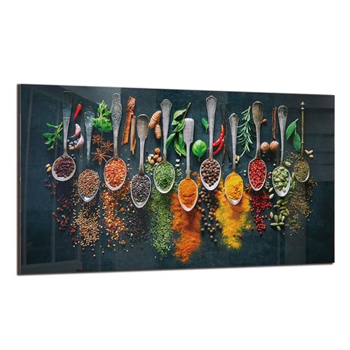 Tempered Glass Backsplash for Kitchen