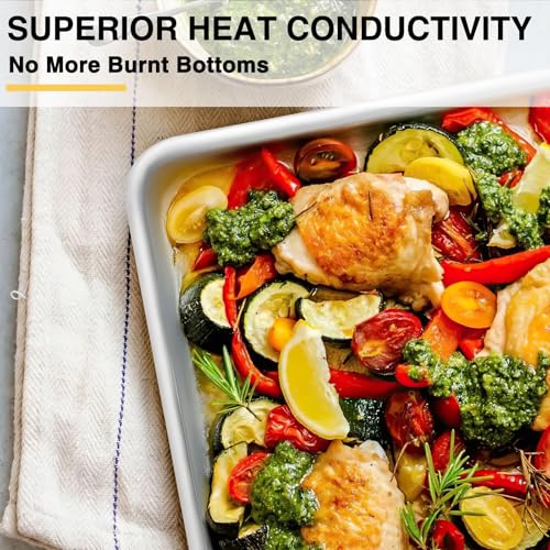 Commercial Quality Baking Sheet Pan Set