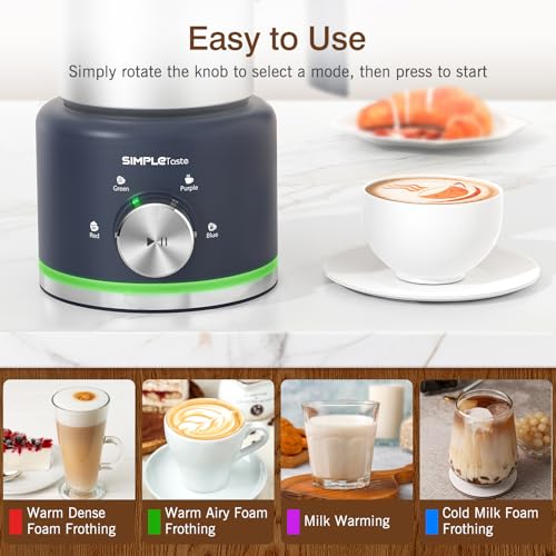 Milk Frother 4 in 1 Electric Milk Steamer