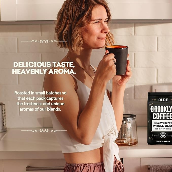 BROOKLYN COFFEE Whole Bean (80 Ounce)
