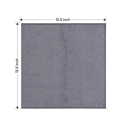Grey Microfiber Cleaning Cloth 400 Pack (400 Count)
