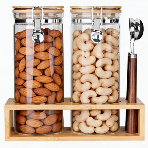 KKC Nut Storage Containers with and Scoops (5 Count)