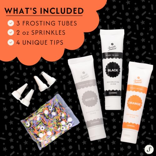 Halloween Frosting Decorating Kit with Sprinkles