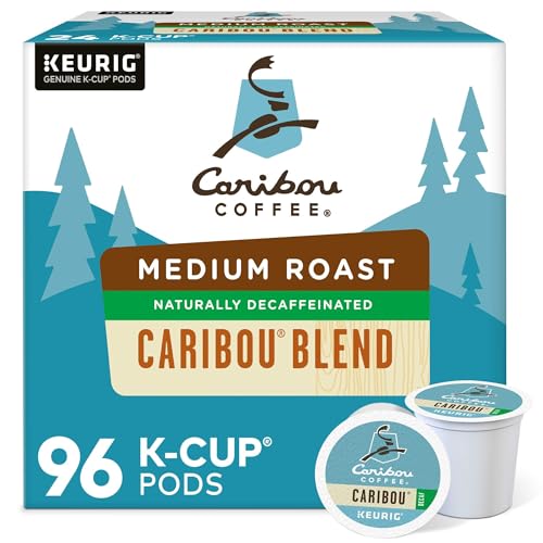 Caribou Blend Decaf Keurig Single (96 Count)