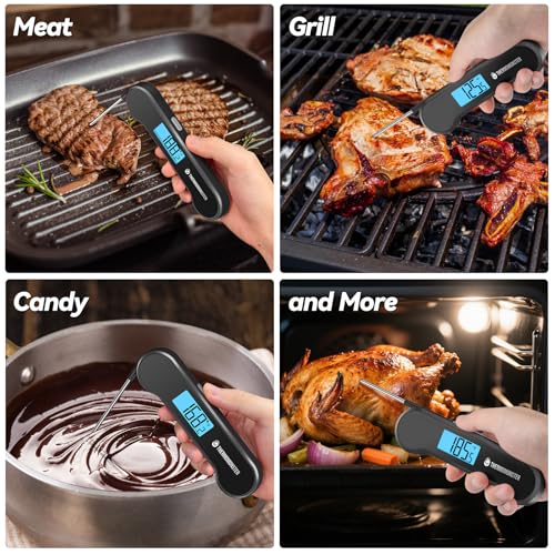 0.5 Sec Instant Read Meat Thermometer Digital for Cooking