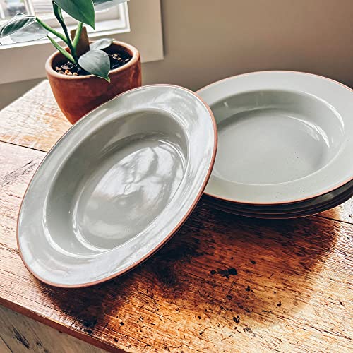 Ceramic Wide Rimmed Soup Bowl 25oz