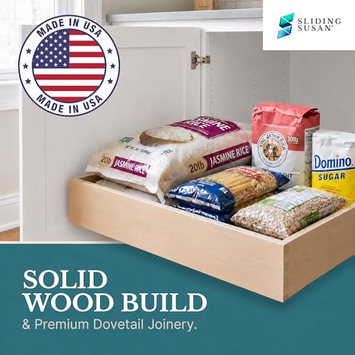 Pull Out Drawer for Cabinets 12" W x 18" D 9 Ply Baltic Birch