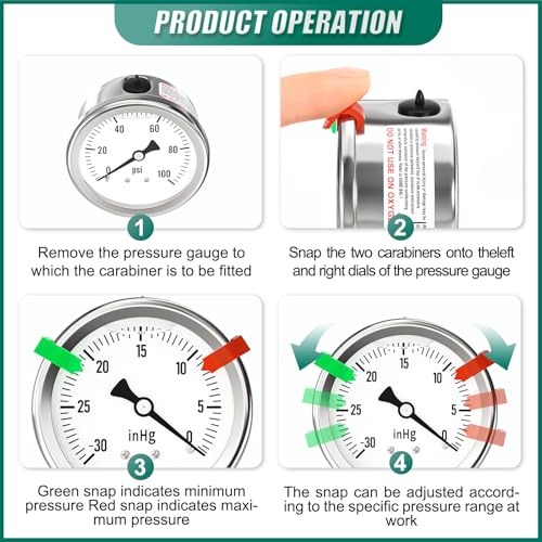 30 0PSI Stainless Steel Liquid Filled Pressure Gauge