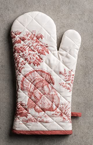 100% Cotton Oven Mitt & Pot Holder Set