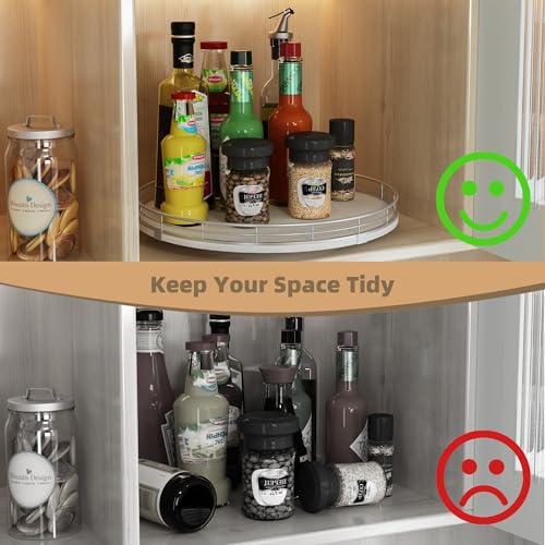 13" Lazy Susan Turntable Organizer for Table Top