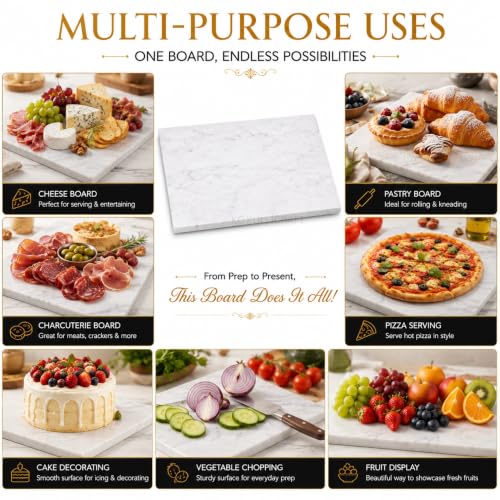 Marble Pastry & Cutting Board