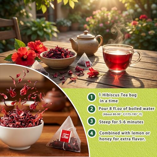 Hibiscus Tea Bags (50 Count)