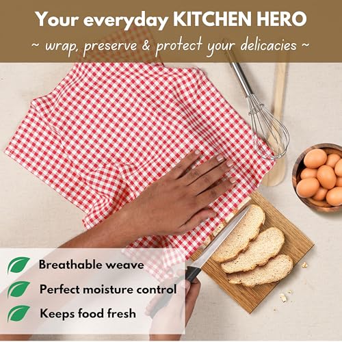 6 Pack Kitchen Towel with Hanging Loop 16x26 inches (6 Count)