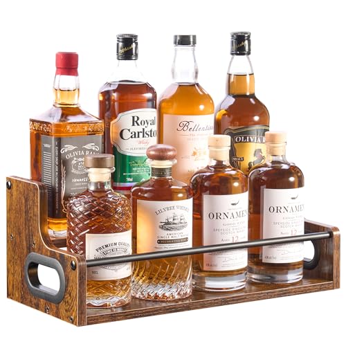 2 Tier Liquor Bottle Display Shelf