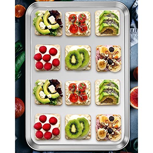 Stainless Steel Baking Sheet Pan Set of 2