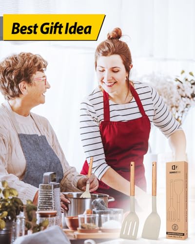Pack of 2 Silicone Cooking Spatula (2 Count)