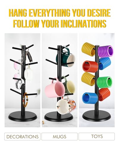 Coffee Mug Tree with 8 Hooks