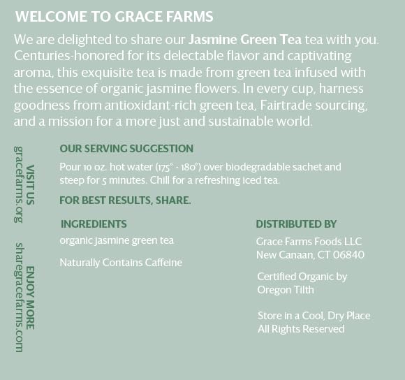 Organic JASMINE Green Tea (16 Count)
