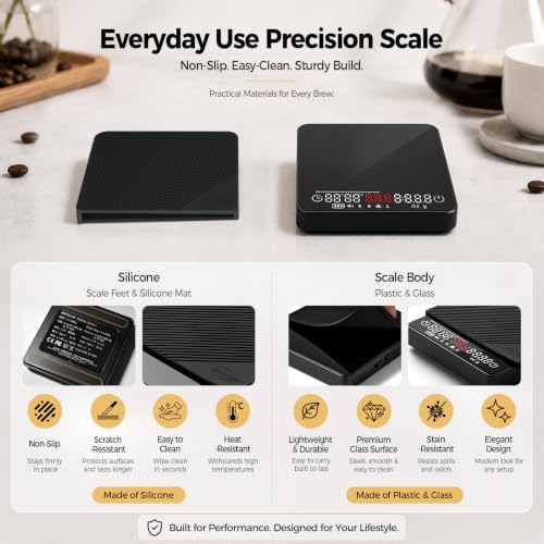 Espresso Coffee Scale with Timer