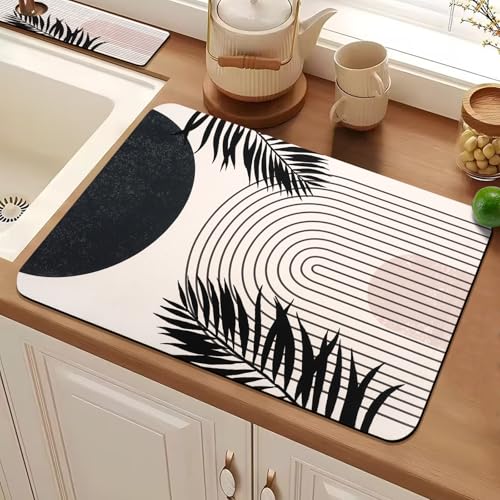 24.5" x 15.5" Dish Drying Mat & 24" x 5.5" Sink Splash Guard