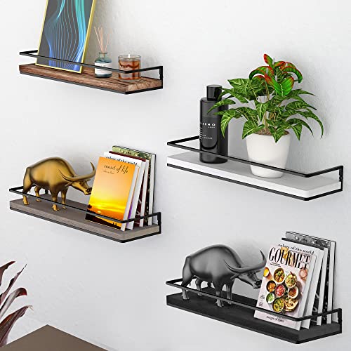 Floating Shelves Wall Mounted Set of 2 (2 Count)