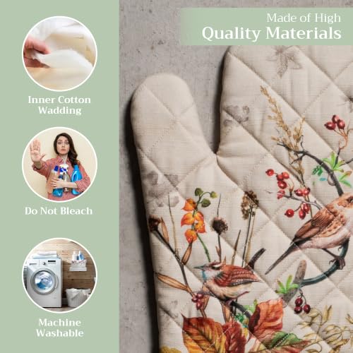Maison d'Hermine Oven Gloves 100% Cotton Oven Mitt