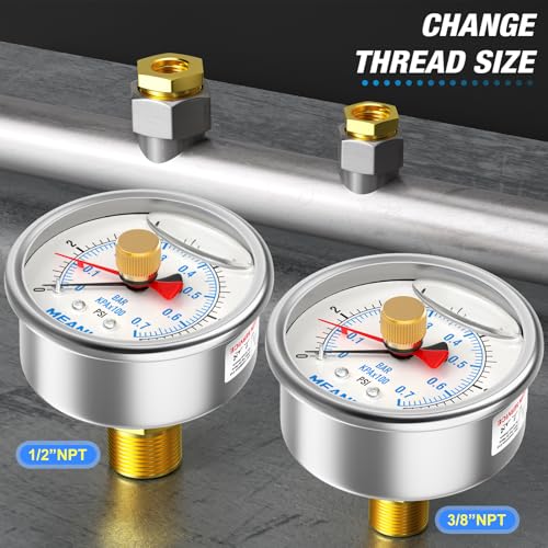 0~10Psi Stainless Steel 1