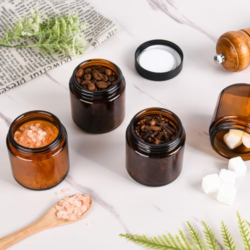 Glass Jars with Lids (24 Count)