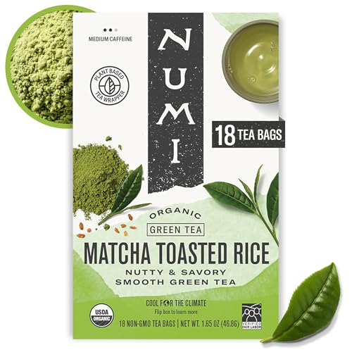Organic Matcha Toasted Rice Tea (18 Count)