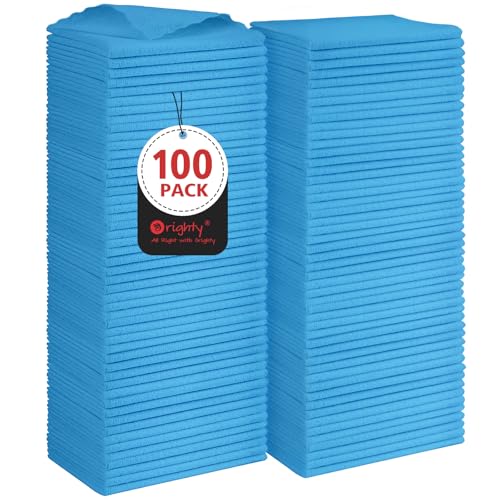 Microfiber Cleaning Cloth Bulk (100 Count)