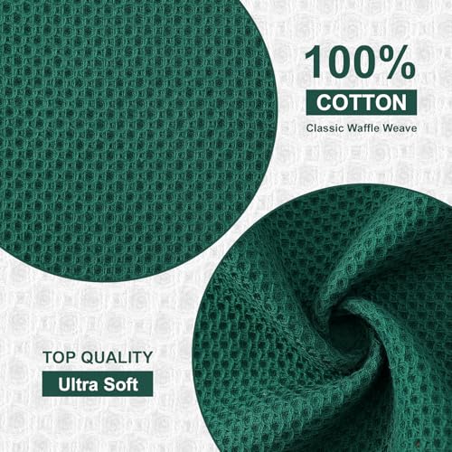 100% Cotton Waffle 8 (8 Count)