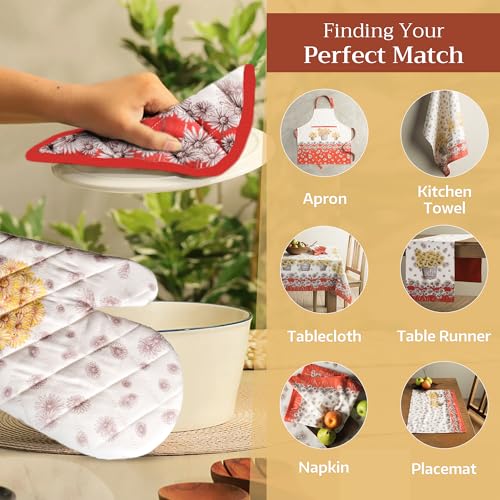 Maison d'Hermine Oven Gloves 100% Cotton Oven Mitt