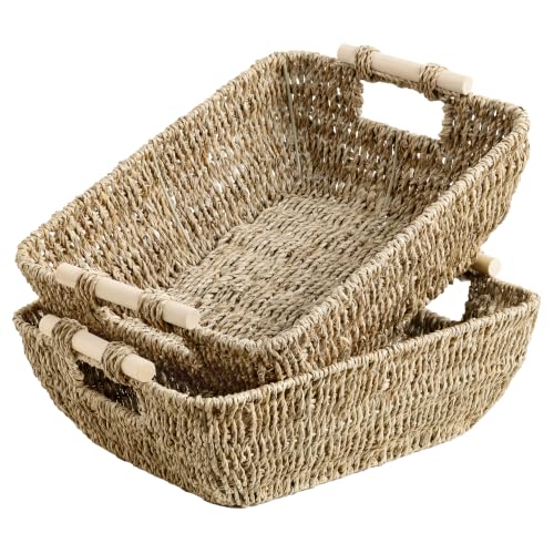 Seagrass Storage Baskets (2 Count)