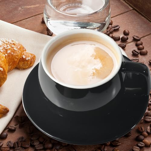 Porcelain Coffee Cup with Saucer 270ml (10.99 Count)
