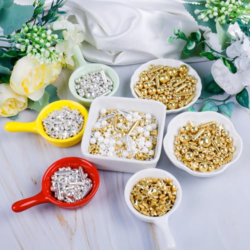 Silver Sprinkles for Cake Decorating (4.6 Ounce)