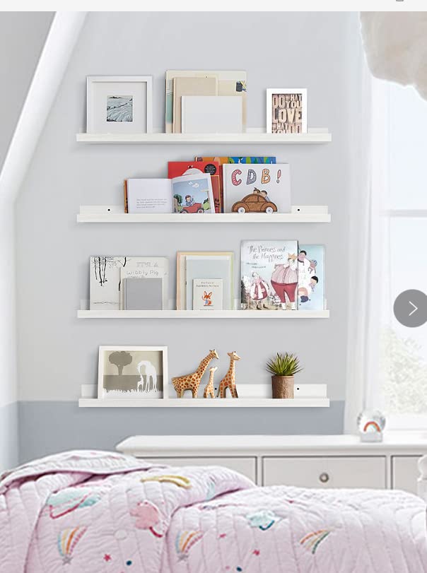 36 Inch Floating Shelves for Wall 4 (4 Count)