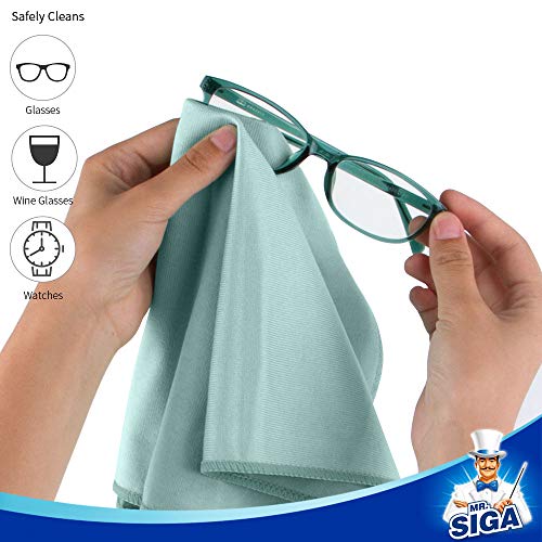 Ultra Fine Microfiber Cloths for Glass (6 Count)