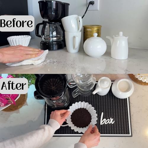 Coffee Bar Mat for Countertop