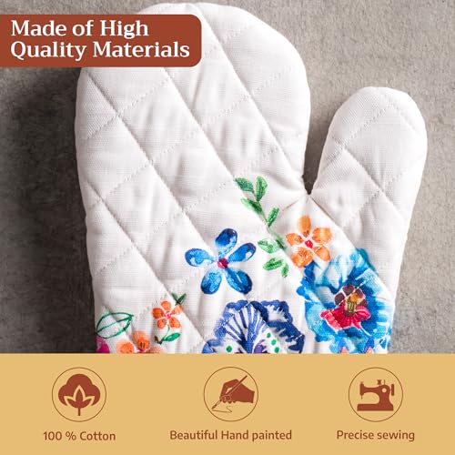 Maison d'Hermine Oven Gloves 100% Cotton Oven Mitt