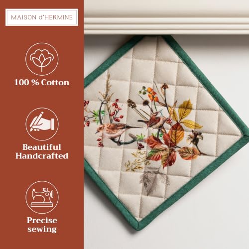 Pot Holders 100% Cotton Potholders (2 Count)