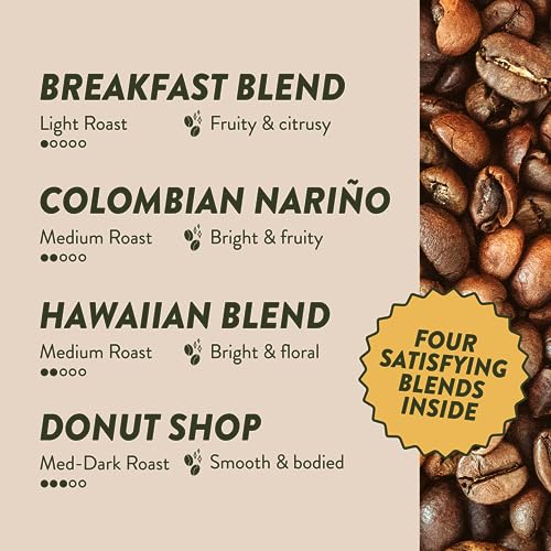 Medium Roast Coffee Pods Variety Pack (96 Count)