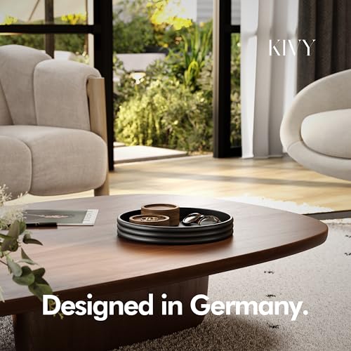 Round Decorative Concrete Tray 11x1