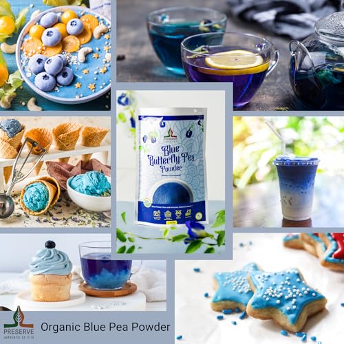 Pure Butterfly Pea Flower Powder (4 Ounce)