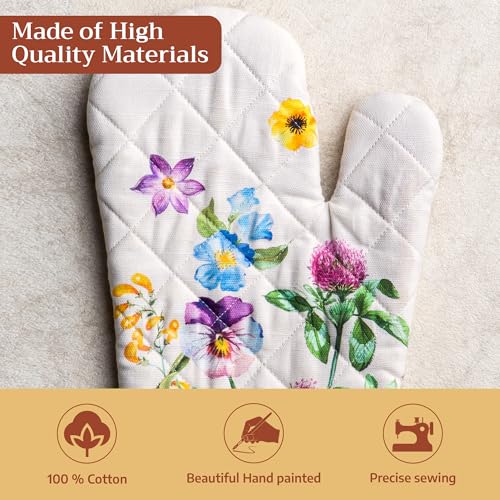 Maison d'Hermine Oven Gloves 100% Cotton Oven Mitt