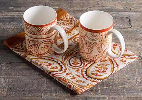 Coffee Mug with Handles Tea Cups (2 Count)