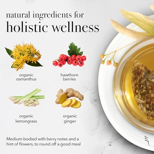 Qìsane Hawthorn Berry Tea Bags with Osmanthus Flower