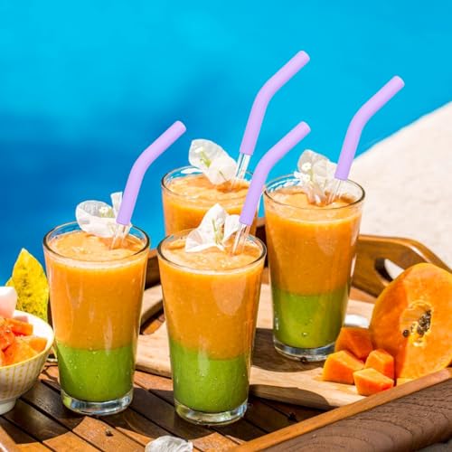 6Pcs Metal Straw Silicone Tips 5