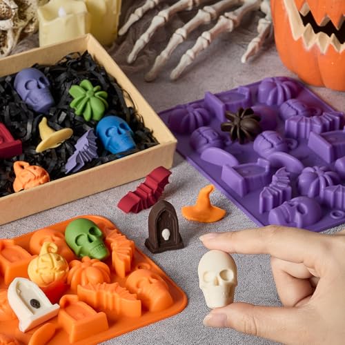 Halloween Chocolate Silicone Molds (4 Count)